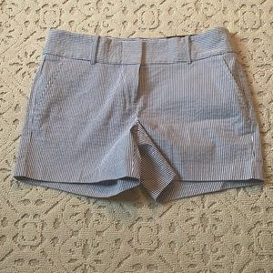 Ann Taylor Seersucker shorts